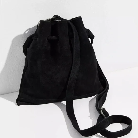 Free People Billy Suede Crossbody ❤️ NWT - Picture 5 of 8